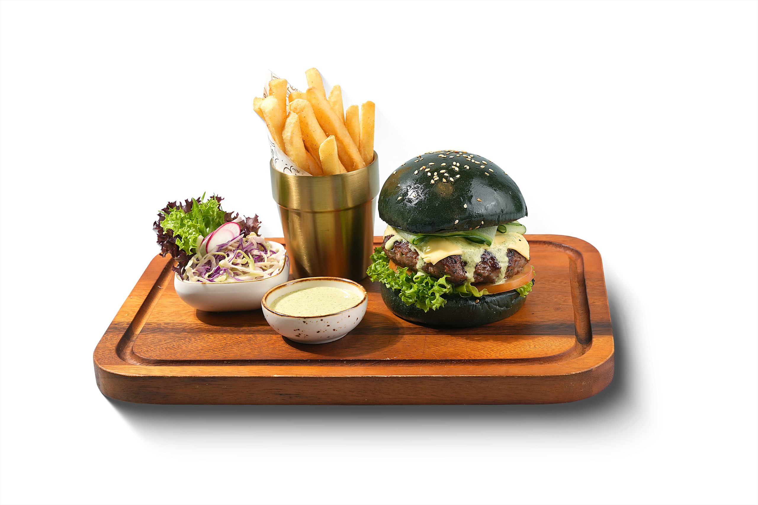HERBED LAMB BURGER