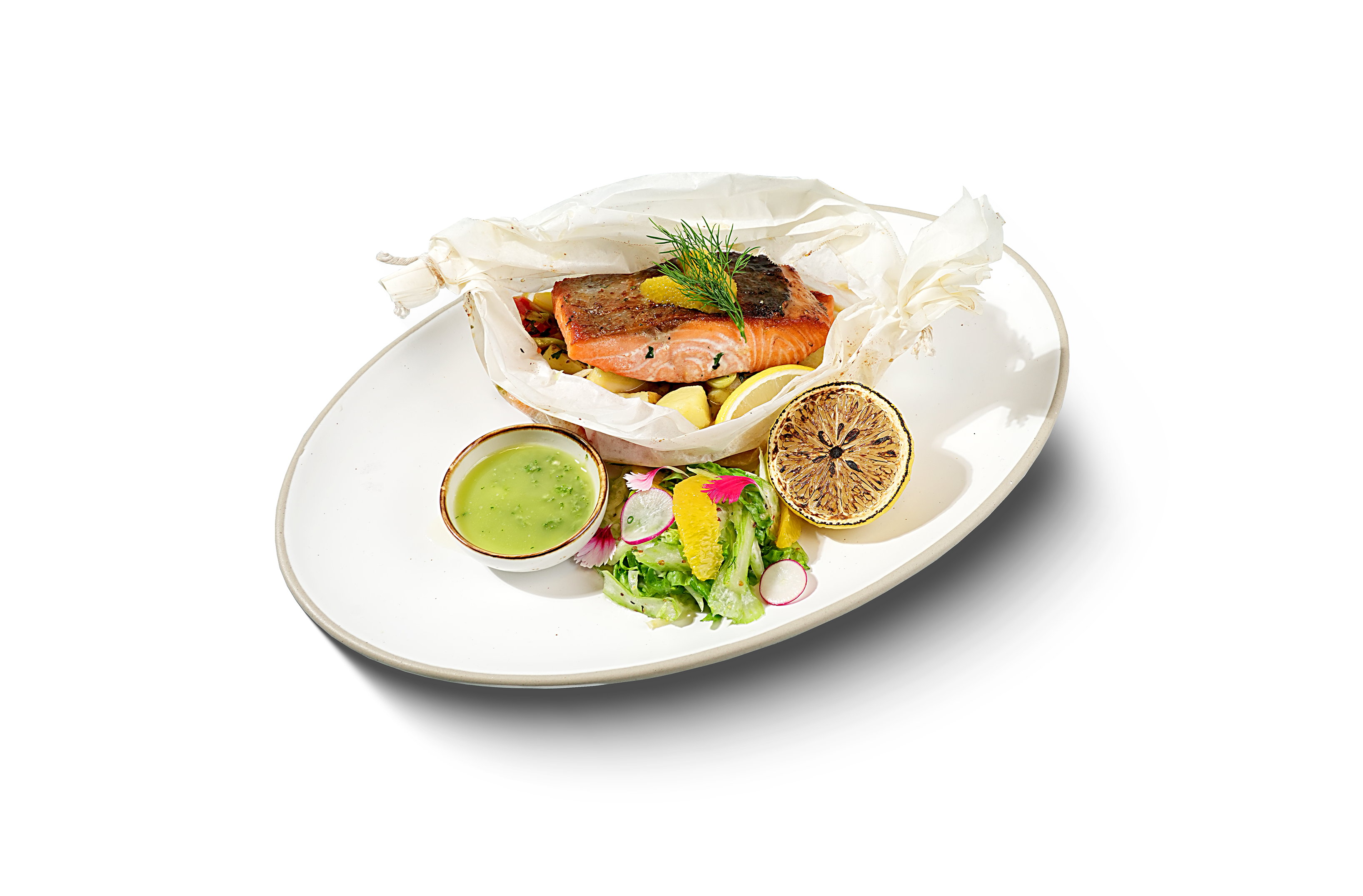 SALMON EN PAPILLOTE